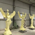 Fiberglass large angel goddess sculpture for sale